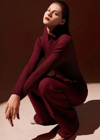 Thumbnail for Women's Polo Sweaters Fashion Long Sleeve Wool Pullovers Long Sleeve Knitted Tops Office Lady Spring Sweater, Drestiny, Sweaters, Long Sleeves, Polos, Polo Shirts, Pullovers, XS, S, M, L, XL, XXL, 2XL, Wine Red, Black, Khaki, Women's Polo Shirts, Women's Golf Shirts, Women's pique polo shirts, Best women's polo shirts, women's designer polo shirts, United States, Canada, Australia, New Zealand, United Kingdom, Usa, UK, Polo Jumpers, shopdrestiny.com