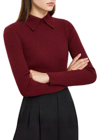 Thumbnail for Women's Polo Sweaters Fashion Long Sleeve Wool Pullovers Long Sleeve Knitted Tops Office Lady Spring Sweater, Drestiny, Sweaters, Long Sleeves, Polos, Polo Shirts, Pullovers, XS, S, M, L, XL, XXL, 2XL, Wine Red, Black, Khaki, Women's Polo Shirts, Women's Golf Shirts, Women's pique polo shirts, Best women's polo shirts, women's designer polo shirts, United States, Canada, Australia, New Zealand, United Kingdom, Usa, UK, Polo Jumpers, shopdrestiny.com