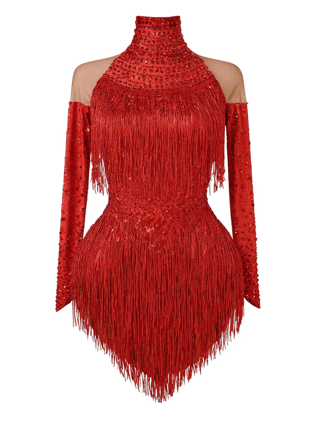 Women's Rhinestone Sequin Bodysuit 2025 Tassel Birthday Party Nightclub Stage Performance Costume, Drestiny, Long sleeves, Mini Dresses, Bodysuits, XS, S, M, L, XL, United States, USA, Canada, Australia, New Zealand, United Kingdom, UK, Silver, White, Red, Hot Red, Gold, sequin bodysuit, rhinestone bodysuit, Clubwear Bodysuit, sparkly bodysuit, Glitter Bodysuit Women's, shopdrestiny.com