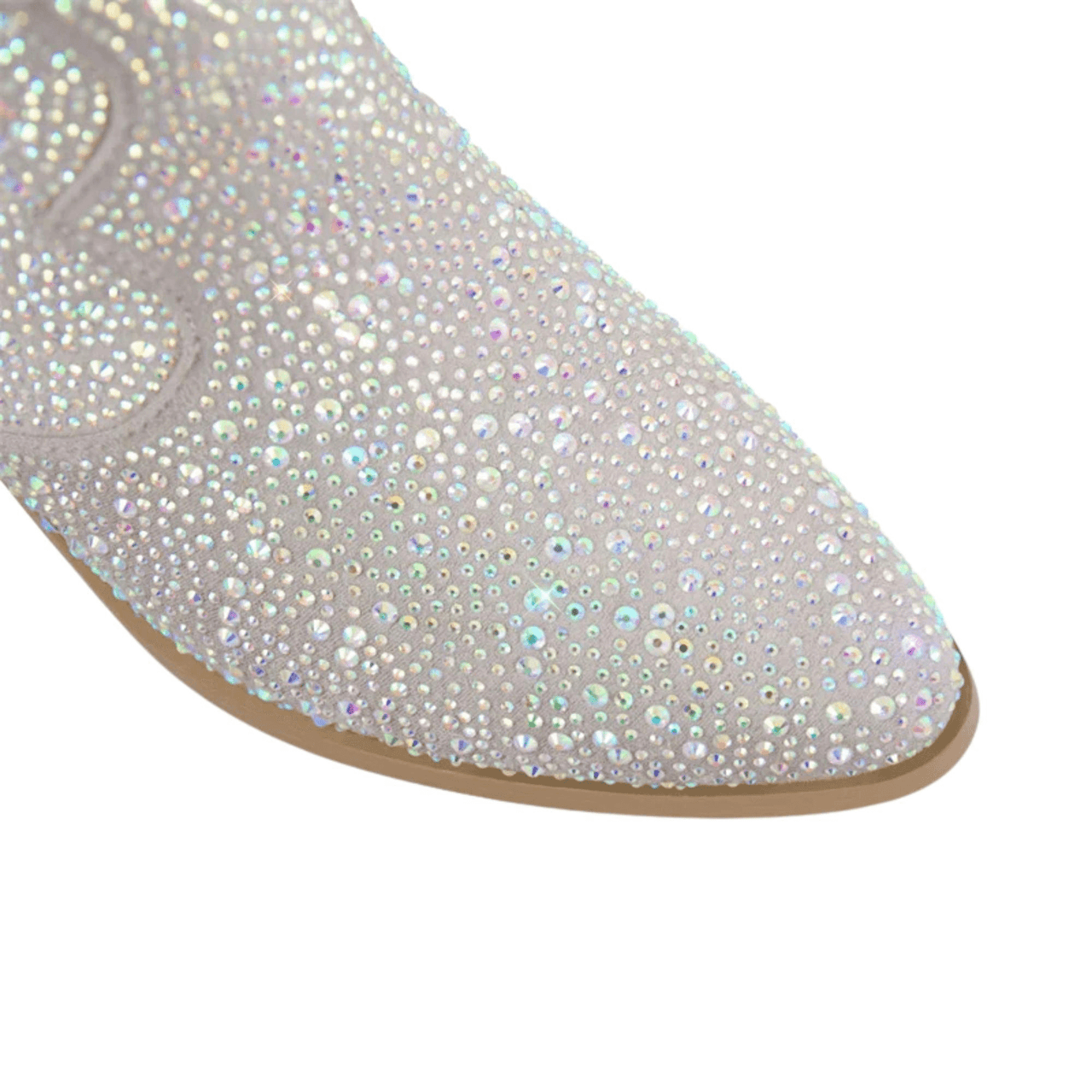 Women's Rhinestone Cowgirl Boots Side Zipper Knee High Boots Rhinestone Booties Glitter Bling Shiny Western Pointed Toe Block Heel Boots, Drestiny, United States, Boots, Heels, Cowirl Boots, USA, Australia, Canada, New Zealand, United Kingdom, UK, 5, 6, 7, 8, 9, 10, 11, 12, 13, 14, 15, Grey, Pink, Black-Red, Black, Pink-White, Green, Blue, White-Silver, rhinestone cowboy boots women, sparkly cowboy boots, rhinestone cowgirl boots, crystal cowboy boots, rhinestone embellished cowboy boots,shopdrestiny.com