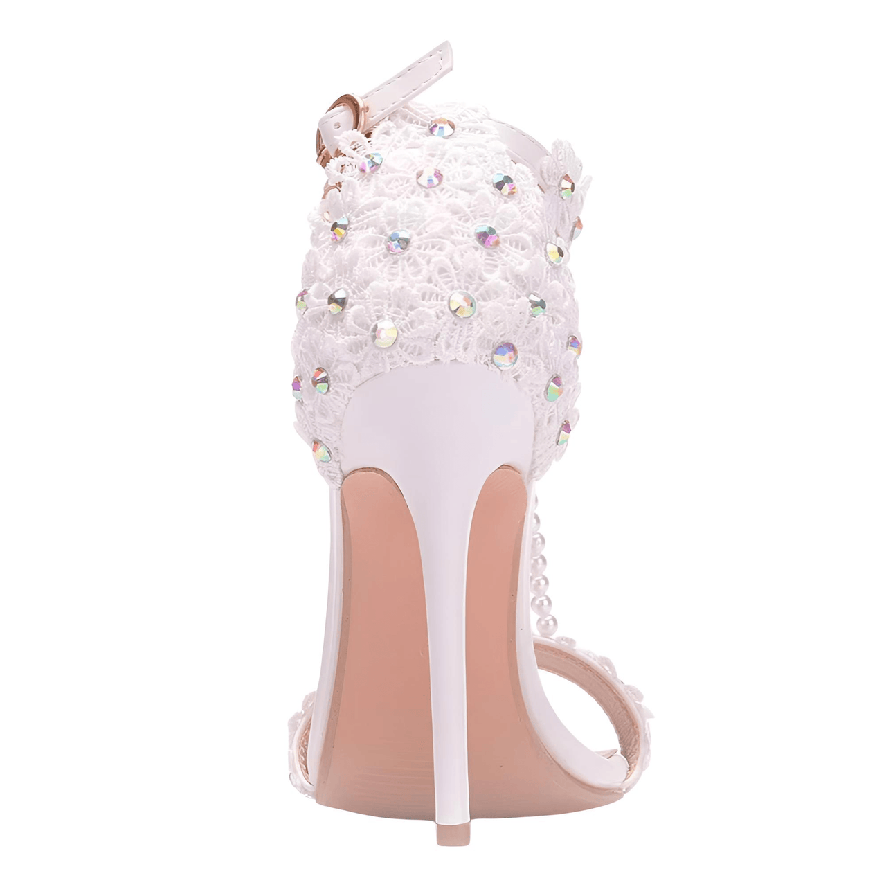 Women's Sandals Flowers Pearls T-Tied Stilettos Wedding Shoes High Heel Bridal Pumps -, Heels , Drestiny , Australia, Blue, FR, Green, Heels, High Heels, Light Blue, New Zealand, Pink, Pumps, Purple, Red, Sandals, Stilettos, United Kingdom, United States, White, Yellow , Drestiny , www.shopdrestiny.com