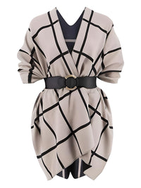 Thumbnail for Women's Scarf with Two Color Pattern Split Shawls For Women Warm and Fashionable Luxury Designer Women -, Shawl , Drestiny , Australia, Black, Blue, Brown, Canada, Dark Blue, Dark Brown, Dark Grey, Green, Grey, Khaki, Light Blue, Light Brown, Navy, New Zealand, Off White, Orange, Ponchos, Red, Scarves, Shawls, Tan, United Kingdom, United States, White, Wine Red , Drestiny , www.shopdrestiny.com