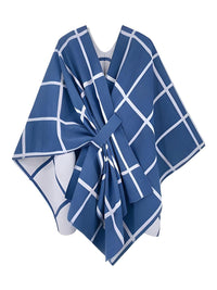 Thumbnail for Women's Scarf with Two Color Pattern Split Shawls For Women Warm and Fashionable Luxury Designer Women -, Shawl , Drestiny , Australia, Black, Blue, Brown, Canada, Dark Blue, Dark Brown, Dark Grey, Green, Grey, Khaki, Light Blue, Light Brown, Navy, New Zealand, Off White, Orange, Ponchos, Red, Scarves, Shawls, Tan, United Kingdom, United States, White, Wine Red , Drestiny , www.shopdrestiny.com