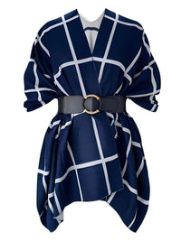 Thumbnail for Women's Scarf with Two Color Pattern Split Shawls For Women Warm and Fashionable Luxury Designer Women -, Shawl , Drestiny , Australia, Black, Blue, Brown, Canada, Dark Blue, Dark Brown, Dark Grey, Green, Grey, Khaki, Light Blue, Light Brown, Navy, New Zealand, Off White, Orange, Ponchos, Red, Scarves, Shawls, Tan, United Kingdom, United States, White, Wine Red , Drestiny , www.shopdrestiny.com