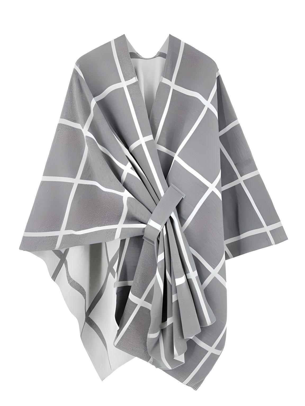 Women's Scarf with Two Color Pattern Split Shawls For Women Warm and Fashionable Luxury Designer Women -, Shawl , Drestiny , Australia, Black, Blue, Brown, Canada, Dark Blue, Dark Brown, Dark Grey, Green, Grey, Khaki, Light Blue, Light Brown, Navy, New Zealand, Off White, Orange, Ponchos, Red, Scarves, Shawls, Tan, United Kingdom, United States, White, Wine Red , Drestiny , www.shopdrestiny.com