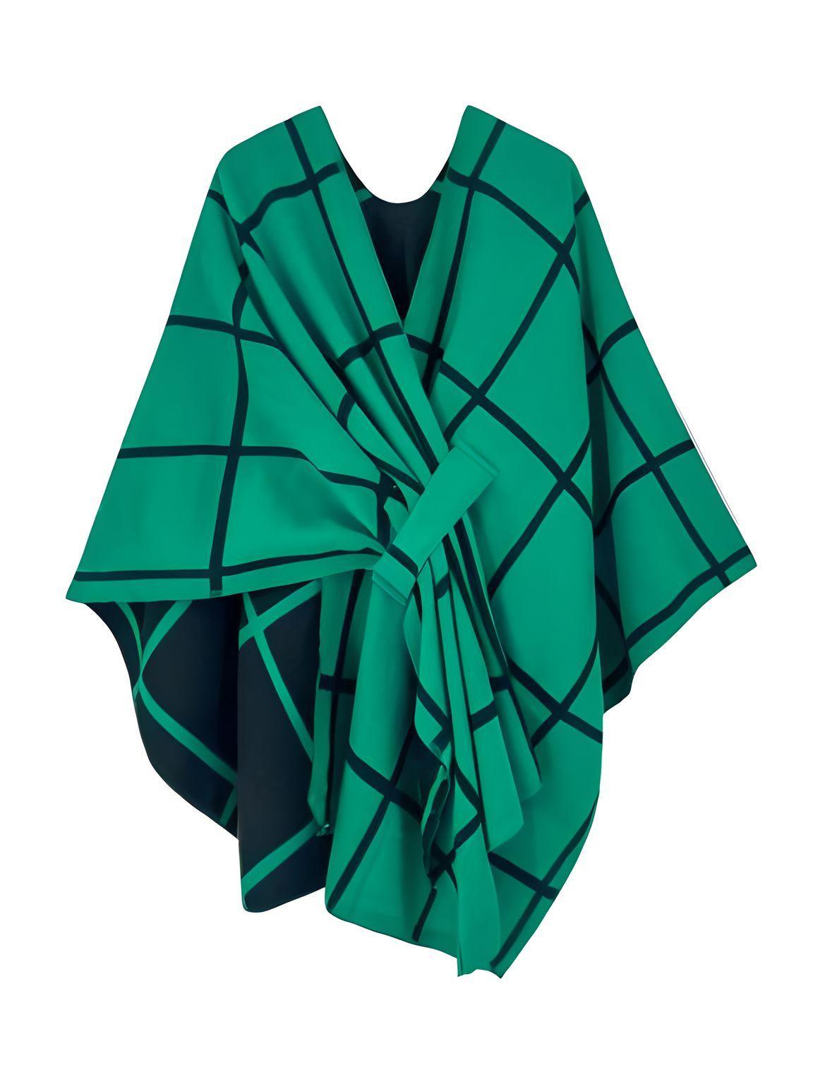 Women's Scarf with Two Color Pattern Split Shawls For Women Warm and Fashionable Luxury Designer Women -, Shawl , Drestiny , Australia, Black, Blue, Brown, Canada, Dark Blue, Dark Brown, Dark Grey, Green, Grey, Khaki, Light Blue, Light Brown, Navy, New Zealand, Off White, Orange, Ponchos, Red, Scarves, Shawls, Tan, United Kingdom, United States, White, Wine Red , Drestiny , www.shopdrestiny.com