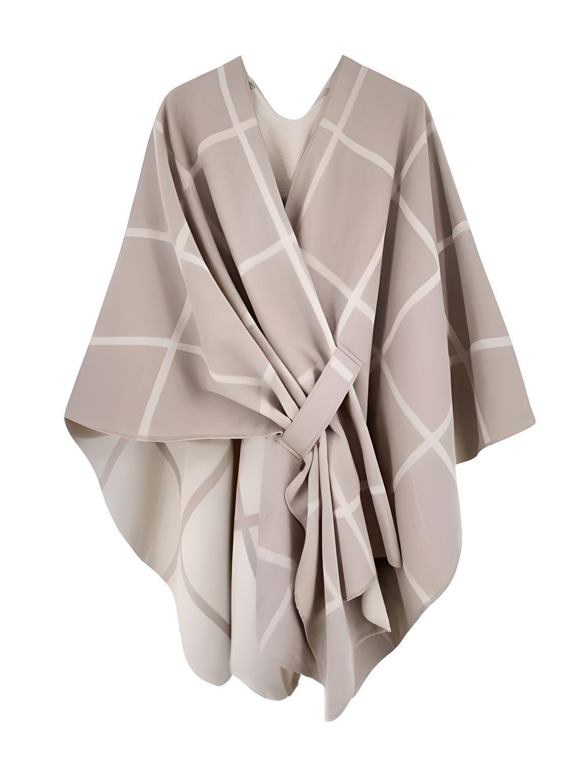 Women's Scarf with Two Color Pattern Split Shawls For Women Warm and Fashionable Luxury Designer Women -, Shawl , Drestiny , Australia, Black, Blue, Brown, Canada, Dark Blue, Dark Brown, Dark Grey, Green, Grey, Khaki, Light Blue, Light Brown, Navy, New Zealand, Off White, Orange, Ponchos, Red, Scarves, Shawls, Tan, United Kingdom, United States, White, Wine Red , Drestiny , www.shopdrestiny.com