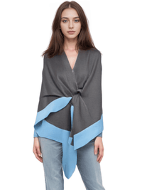 Thumbnail for Women's Scarf with Two Color Pattern Split Shawls For Women Warm and Fashionable Luxury Designer Women -, Shawl , Drestiny , Australia, Black, Blue, Brown, Canada, Dark Blue, Dark Brown, Dark Grey, Green, Grey, Khaki, Light Blue, Light Brown, Navy, New Zealand, Off White, Orange, Ponchos, Red, Scarves, Shawls, Tan, United Kingdom, United States, White, Wine Red , Drestiny , www.shopdrestiny.com