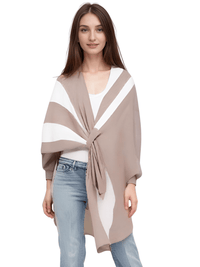 Thumbnail for Women's Scarf with Two Color Pattern Split Shawls For Women Warm and Fashionable Luxury Designer Women -, Shawl , Drestiny , Australia, Black, Blue, Brown, Canada, Dark Blue, Dark Brown, Dark Grey, Green, Grey, Khaki, Light Blue, Light Brown, Navy, New Zealand, Off White, Orange, Ponchos, Red, Scarves, Shawls, Tan, United Kingdom, United States, White, Wine Red , Drestiny , www.shopdrestiny.com