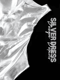 Thumbnail for Women's Sexy Sliver Faux Leather Dress Ladies Bodycon O-Neck Sleeveless Dress Elegant Chic Party Dresses For Women, Mini Dresses, Sleeveless, Sleeveless Mini Dresses, Drestiny, Silver, S, M, L, United States, USA, Canada, Australia, New Zealand, United Kingdom, UK, Silver faux leather mini dress, metallic silver mini dress, silver leather look mini dress, shiny silver mini dress, silver party mini dress, shopdrestiny.com