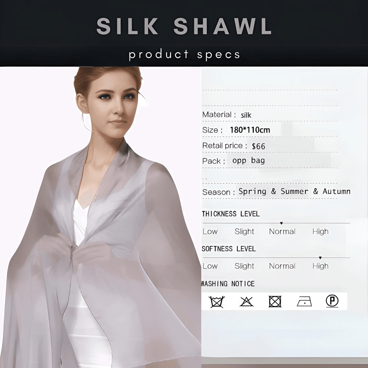 Women's Shawl - 100% Natural Silk Scarf -, Shawl , Drestiny , Australia, Bisque, Black, Canada, Dark Pink, Deep Pink, FR, Green, Grey, Indigo, New Zealand, Orange, Papaya Whip, Pink, Purple, Red, Salmon, Scarves, Sky Blue, United Kingdom, United States, White, Wine Red, Yellow , Drestiny , www.shopdrestiny.com