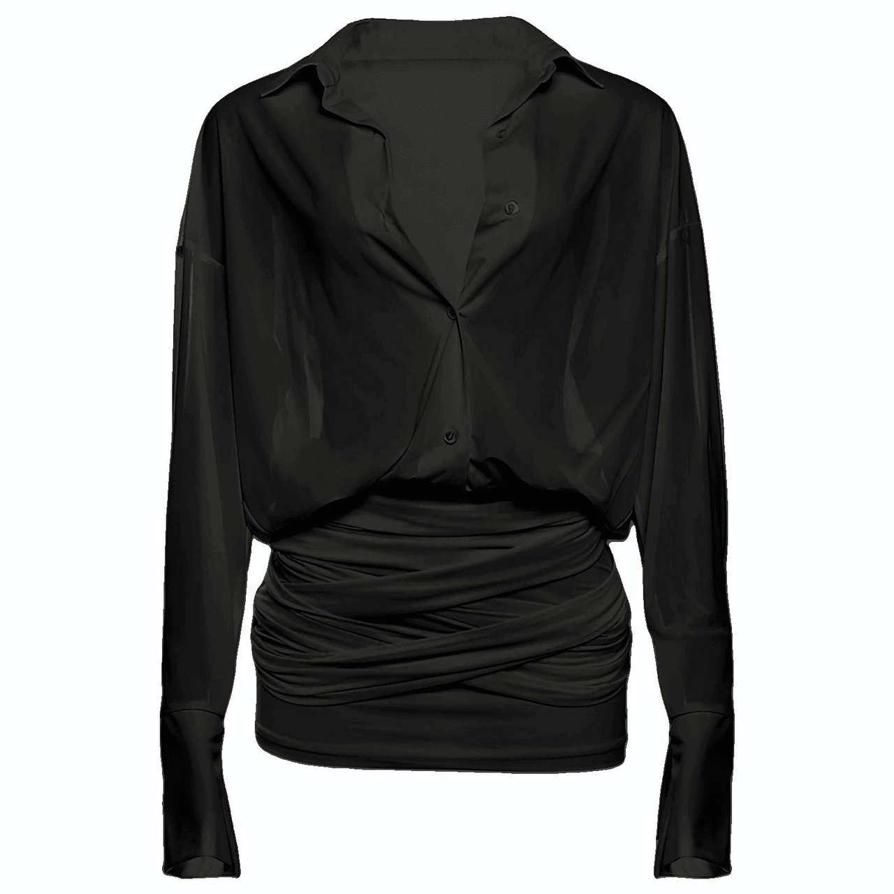 Women's Sheer Mini Dress Ruched Single-Breasted Full Sleeve Bandage Mini Bodycon Dress Trendy Streetwear, Drestiny, Mini Dresses, Long Sleeves, S, M, L, 4, 6 8, 10, Yellow, United States, Black, USA, Australia, New Zealand, United Kingdom, UK, sheer mini dress, see through mini dress, sexy sheer mini dress, sheer bodycon mini dress, sheer party dress mini, sheer club dress mini, shopdrestiny.com