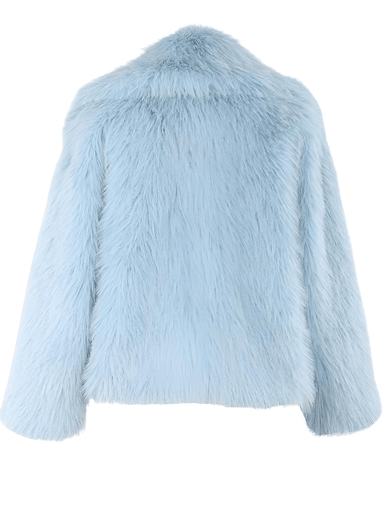 Women's Short Pink Faux Fur Coat With Big Collar and Pockets Fluffy Jacket For Women, Drestiny, pink faux fur jacket women short, short pink faux fur coat for winter, affordable pink faux fur coat short, women's short pink faux fur coat UK,  pink faux fur jacket short winter, Coats, Long Sleeves, United States, USA, Canada, Australia, New Zealand, United Kingdom, XS, S, M, L, Pink, Sky Blue, White, Black, shopdrestiny.com