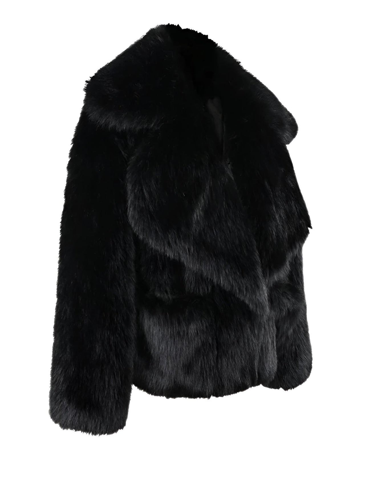 Women's Short Pink Faux Fur Coat With Big Collar and Pockets Fluffy Jacket For Women, Drestiny, pink faux fur jacket women short, short pink faux fur coat for winter, affordable pink faux fur coat short, women's short pink faux fur coat UK,  pink faux fur jacket short winter, Coats, Long Sleeves, United States, USA, Canada, Australia, New Zealand, United Kingdom, XS, S, M, L, Pink, Sky Blue, White, Black, shopdrestiny.com