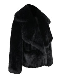 Thumbnail for Women's Short Pink Faux Fur Coat With Big Collar and Pockets Fluffy Jacket For Women, Drestiny, pink faux fur jacket women short, short pink faux fur coat for winter, affordable pink faux fur coat short, women's short pink faux fur coat UK,  pink faux fur jacket short winter, Coats, Long Sleeves, United States, USA, Canada, Australia, New Zealand, United Kingdom, XS, S, M, L, Pink, Sky Blue, White, Black, shopdrestiny.com