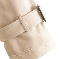 Thumbnail for Women's Crop Belted Jacket