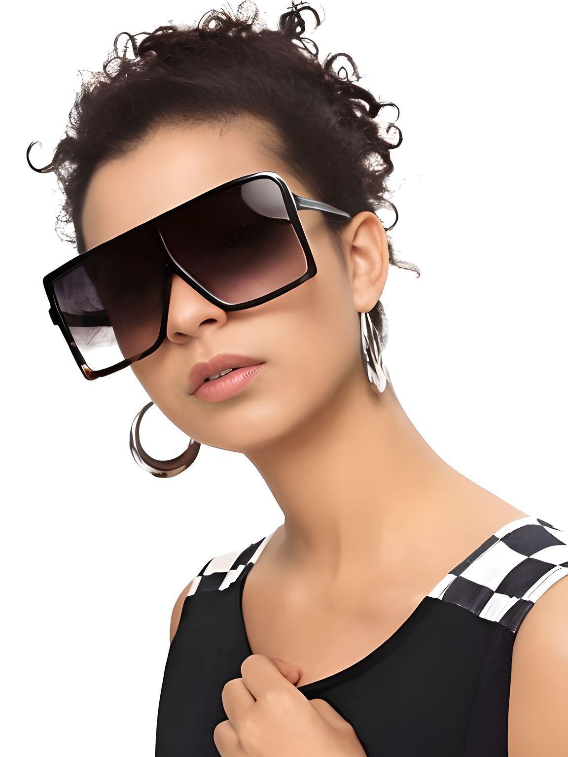 Women's Square Sunglasses With UV400 Protection - In 16 Colors! -, Sunglasses , Drestiny , Australia, Black, Blue, Brown, Canada, Dark Brown, Gender_Women, Green, Grey, Leopard, Light Brown, New Zealand, Orange, Pink, Purple, Red, Silver, Sunglasses, United Kingdom, United States, White , Drestiny , www.shopdrestiny.com