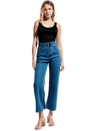 Thumbnail for Women's Straight Leg Boyfriend Jeans -, Boyfriend Jeans , Drestiny , Australia, Black, Blue, Casual Pants, Dark Blue, FR, Jeans, L, Light Blue, M, New Zealand, S, United Kingdom, United States, White, XS , Drestiny , www.shopdrestiny.com