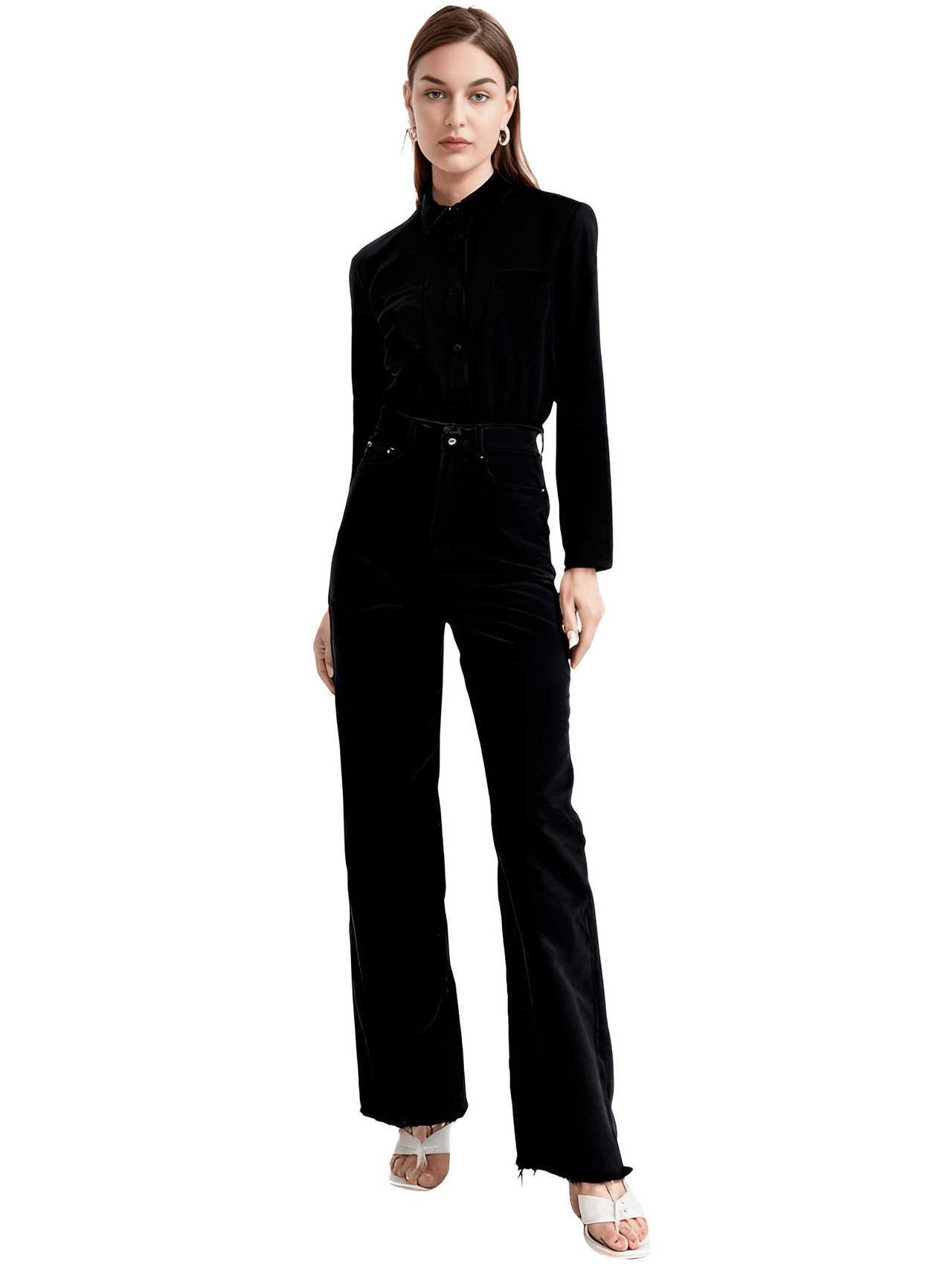 Women's Straight Leg Boyfriend Jeans -, Boyfriend Jeans , Drestiny , Australia, Black, Blue, Casual Pants, Dark Blue, FR, Jeans, L, Light Blue, M, New Zealand, S, United Kingdom, United States, White, XS , Drestiny , www.shopdrestiny.com