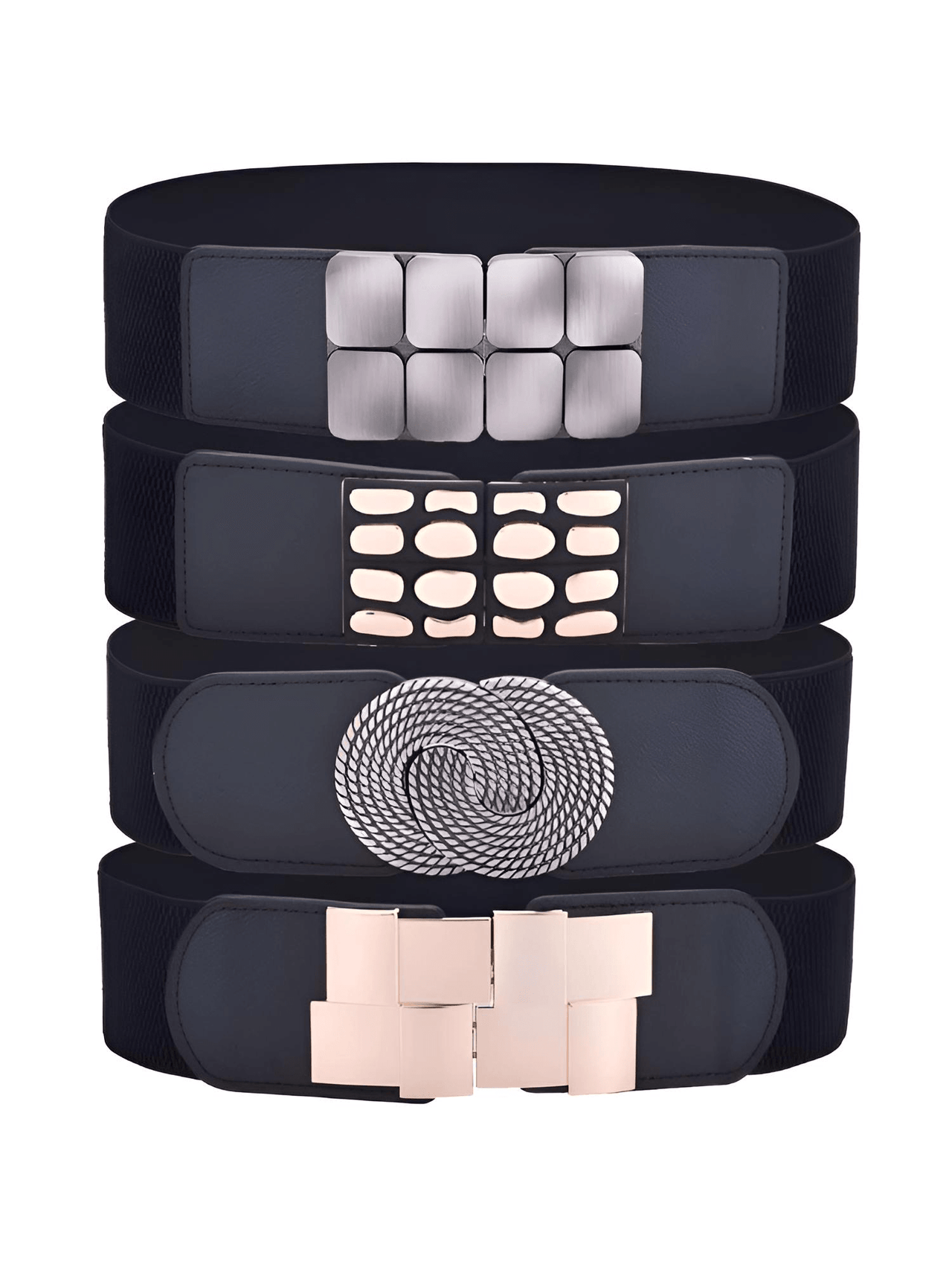 Women's Stretchy Wide Waist Belts for Dresses -, Belts , Drestiny , Australia, Belts, Black, Brown, Canada, Gender_Women, Gold, L, Light Brown, M, New Zealand, S, Silver, United Kingdom, United States, White , Drestiny , www.shopdrestiny.com