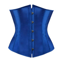 Thumbnail for Women's Trendy Corset Tops Underbust Waist Cincher Workout Shape Body Belt Shapewear Corsets and Bustiers Plus Size Women, Drestiny, Blue Corset Top, United States, USA, Canada, Australia, New Zealand, United Kingdom, UK, Corsets, Strapless, Sleeveless, Off shoulder, XS, S, M, L, XL, XXL, 3XL, 4XL, 5XL, 6XL, 7XL, Pink, Black, Blue, Coffee, Grey, Green, Khaki, Purple, Red, White, Dark Purple, corset top, cute corset tops, sexy corset tops, corset top UK, bustier top, going out corset top, shopdrestiny.com