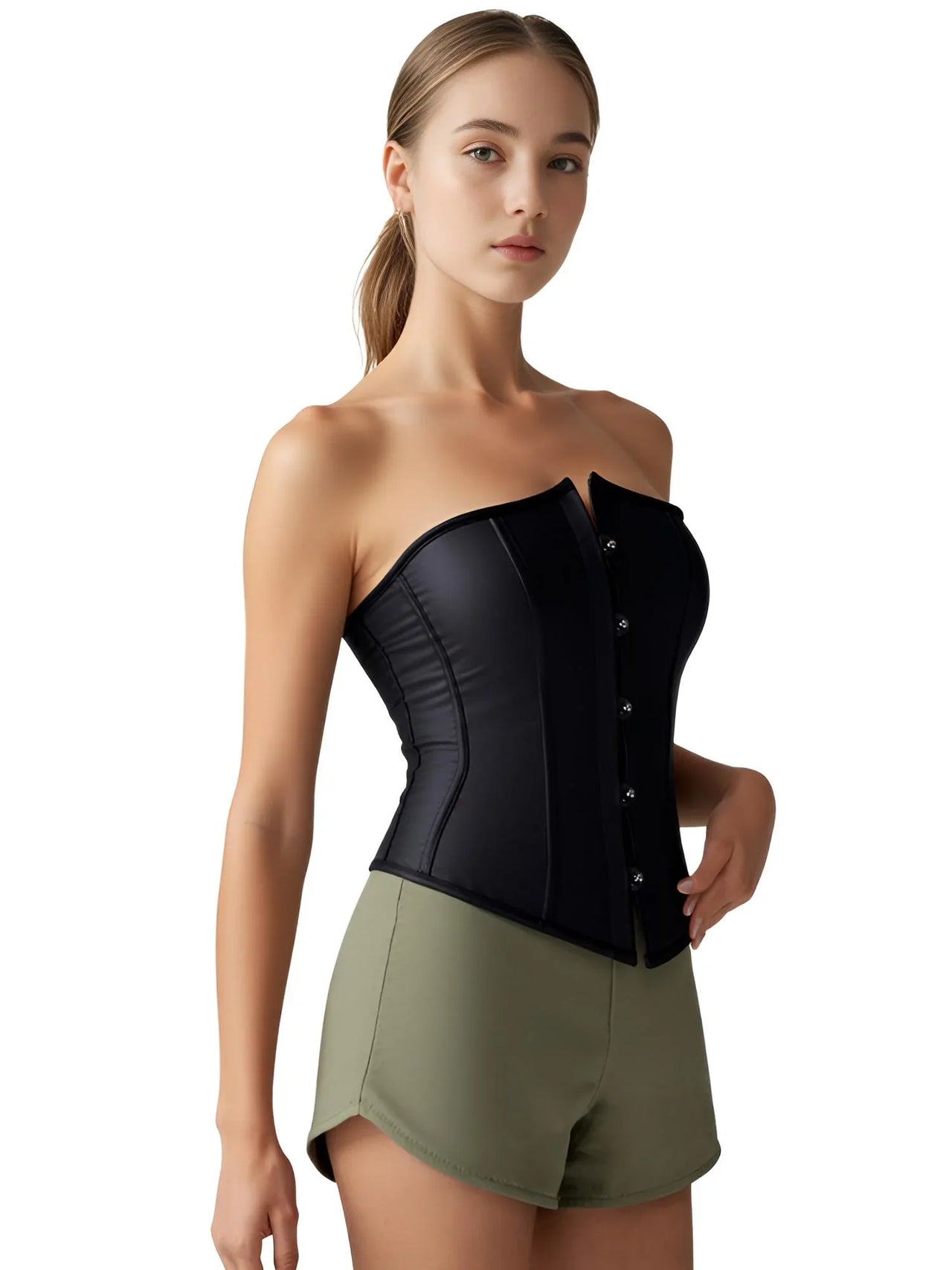 Women's Trendy Corset Tops Underbust Waist Cincher Workout Shape Body Belt Shapewear Corsets and Bustiers Plus Size Women, Drestiny, Black Corset Top, United States, USA, Canada, Australia, New Zealand, United Kingdom, UK, Corsets, Strapless, Sleeveless, Off shoulder, XS, S, M, L, XL, XXL, 3XL, 4XL, 5XL, 6XL, 7XL, Pink, Black, Blue, Coffee, Grey, Green, Khaki, Purple, Red, White, Dark Purple, corset top, cute corset tops, sexy corset tops, corset top UK, bustier top, going out corset top, shopdrestiny.com