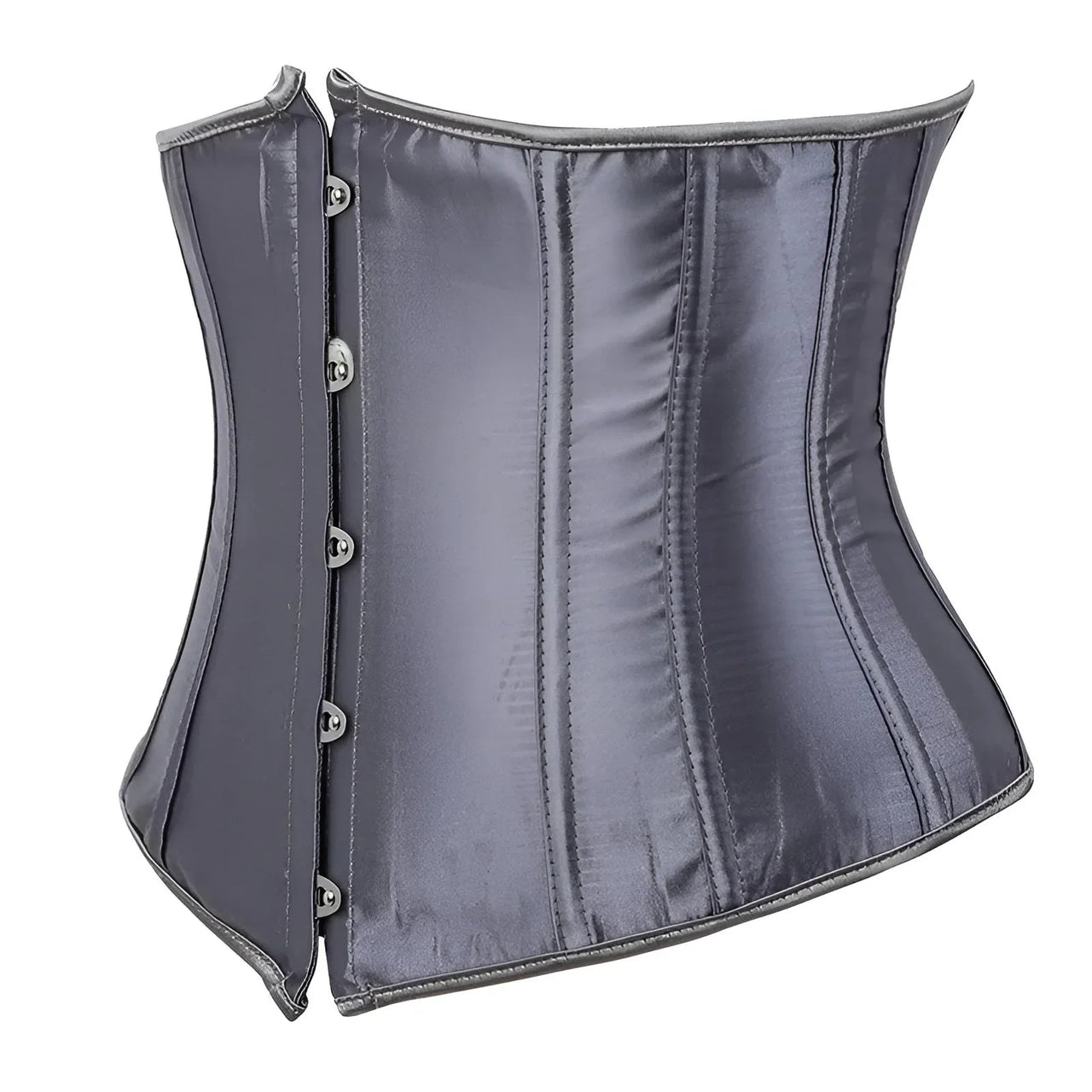 Women's Trendy Corset Tops Underbust Waist Cincher Workout Shape Body Belt Shapewear Corsets and Bustiers Plus Size Women, Drestiny, Grey Corset Top, United States, USA, Canada, Australia, New Zealand, United Kingdom, UK, Corsets, Strapless, Sleeveless, Off shoulder, XS, S, M, L, XL, XXL, 3XL, 4XL, 5XL, 6XL, 7XL, Pink, Black, Blue, Coffee, Grey, Green, Khaki, Purple, Red, White, Dark Purple, corset top, cute corset tops, sexy corset tops, corset top UK, bustier top, going out corset top, shopdrestiny.com