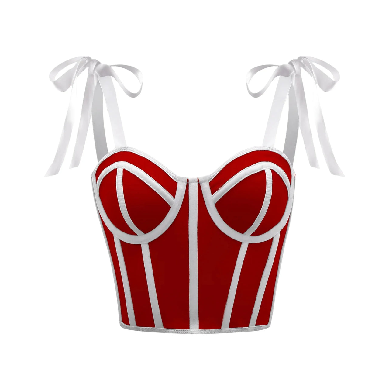 Women's Trendy Lace-Up Crop Top