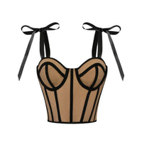 Thumbnail for Women's Trendy Lace-Up Crop Top