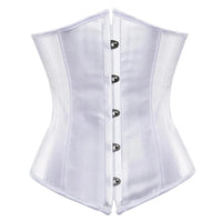Thumbnail for Women's Trendy Corset Tops Underbust Waist Cincher Workout Shape Body Belt Shapewear Corsets and Bustiers Plus Size Women, Drestiny, White Corset Top, United States, USA, Canada, Australia, New Zealand, United Kingdom, UK, Corsets, Strapless, Sleeveless, Off shoulder, XS, S, M, L, XL, XXL, 3XL, 4XL, 5XL, 6XL, 7XL, Pink, Black, Blue, Coffee, Grey, Green, Khaki, Purple, Red, White, Dark Purple, corset top, cute corset tops, sexy corset tops, corset top UK, bustier top, going out corset top, shopdrestiny.com