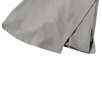 Thumbnail for Gray fabric folded corner on a white background