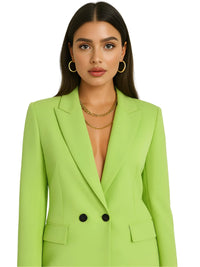 Thumbnail for Office Chic Women's Double Breasted Blazer - In 16 Colors!