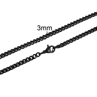 Thumbnail for Men's Cuban Link Necklaces - 3 To 7 MM -, Necklace , Drestiny , Australia, Black, Canada, Gender_Men, Gold, Necklaces, New Zealand, Silver, United Kingdom, United States , Drestiny , www.shopdrestiny.com