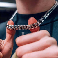 Thumbnail for Men's Cuban Link Necklaces - 3 To 7 MM -, Necklace , Drestiny , Australia, Black, Canada, Gender_Men, Gold, Necklaces, New Zealand, Silver, United Kingdom, United States , Drestiny , www.shopdrestiny.com