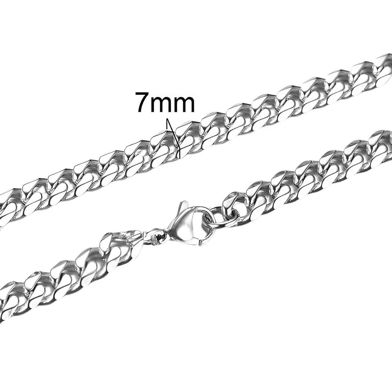 Men's Cuban Link Necklaces - 3 To 7 MM -, Necklace , Drestiny , Australia, Black, Canada, Gender_Men, Gold, Necklaces, New Zealand, Silver, United Kingdom, United States , Drestiny , www.shopdrestiny.com