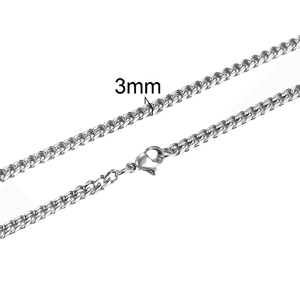 Men's Cuban Link Necklaces - 3 To 7 MM -, Necklace , Drestiny , Australia, Black, Canada, Gender_Men, Gold, Necklaces, New Zealand, Silver, United Kingdom, United States , Drestiny , www.shopdrestiny.com