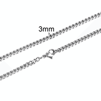 Thumbnail for Men's Cuban Link Necklaces - 3 To 7 MM -, Necklace , Drestiny , Australia, Black, Canada, Gender_Men, Gold, Necklaces, New Zealand, Silver, United Kingdom, United States , Drestiny , www.shopdrestiny.com