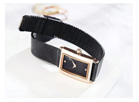 Thumbnail for Rectangle Quartz Ladies Watch With Diamond Accents -, Watches , Drestiny , Australia, Black, Canada, Gold, New Zealand, Silver, United Kingdom, United States, Watches, White, Yellow , Drestiny , www.shopdrestiny.com
