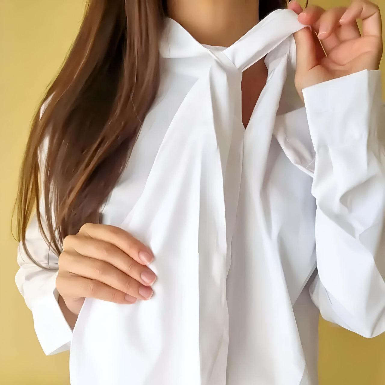 Stylish Long Sleeve High Neck Blouse -, Blouses , Drestiny , Australia, Black, Blouses, Dress Shirts, L, Long Sleeves, M, New Zealand, S, United Kingdom, United States, White, XL , Drestiny , www.shopdrestiny.com