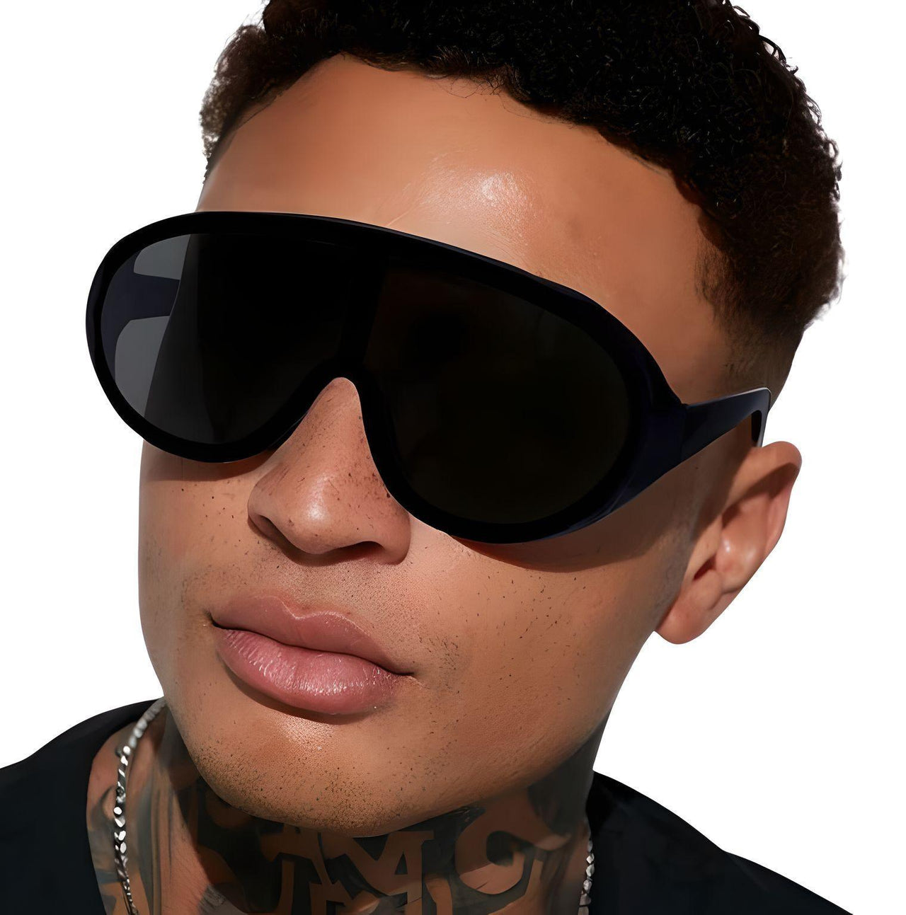 Oversized Shield Sunglasses Fashion One Piece Sun Glasses Big Frame Shades, Sunglasses, Gender_Women, Gender_Men, United States, USA, Canada, Australia, New Zealand, United Kingdom, UK, Black, White, Blue, Transparent, Grey, Pink, Silver, Brown, large shield sunglasses women, futuristic shield sunglasses, rimless shield sunglasses, wrap around sunglasses oversized, y2k shield sunglasses, big shield sunglasses, statement shield sunglasses, shopdrestiny.com