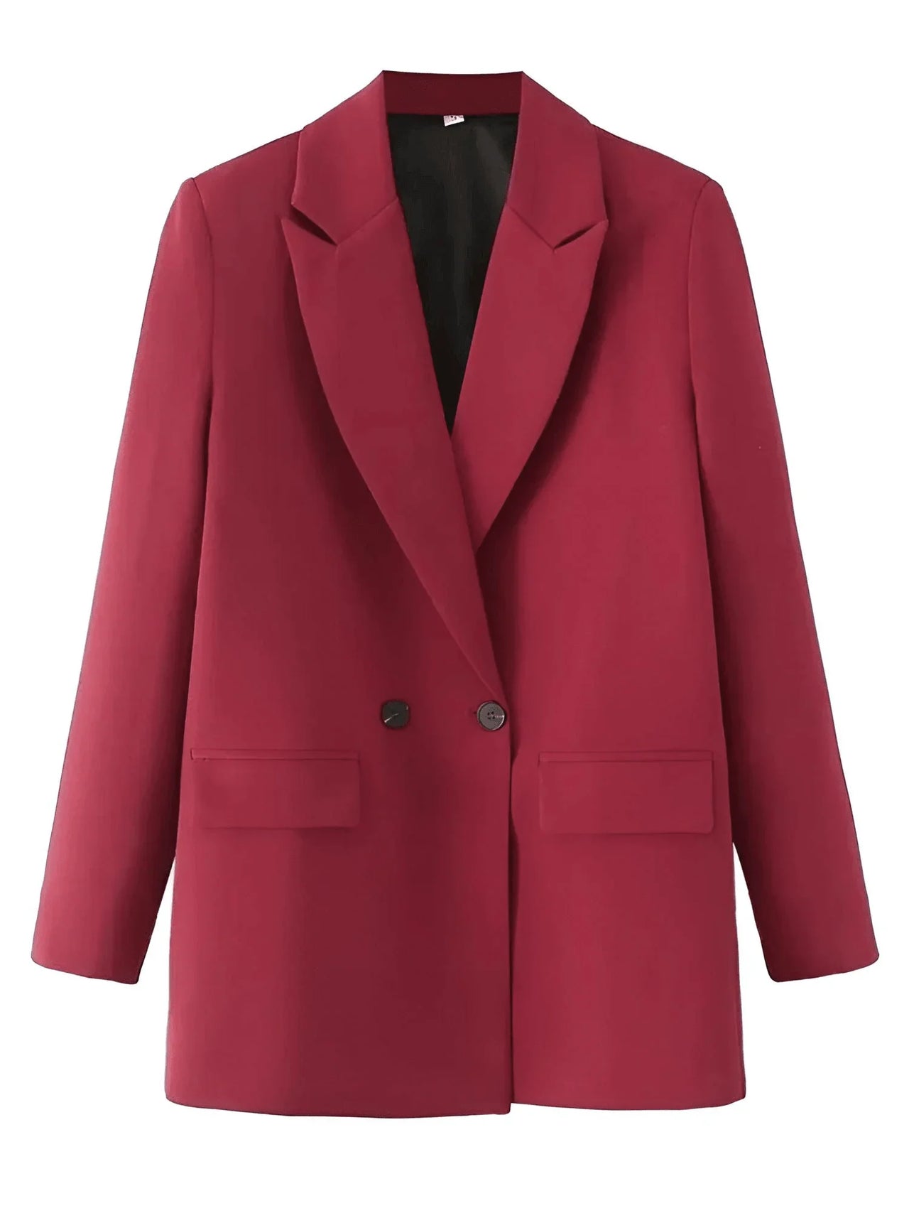 Women's Office Chic Double Breasted Blazer - In 20 Colors! -, Blazers , Drestiny , Australia, Avocado Green, Black, Blazers, Blue, Brown, Dark Blue, Deep Pink, Green, Grey, Jackets, Khaki, L, Light Blue, Light Grey, M, New Zealand, Orange, Pale Green, Pink, Purple, S, United Kingdom, United States, Wine Red , Drestiny , www.shopdrestiny.com