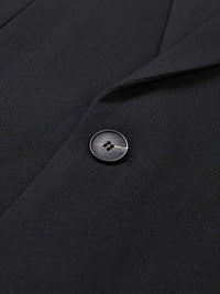Thumbnail for Women's Black Zipper Blazer -, Blazers , Drestiny , Australia, Black, Blazers, Canada, FR, Jackets, L, M, New Zealand, United Kingdom, United States, XL , Drestiny , www.shopdrestiny.com