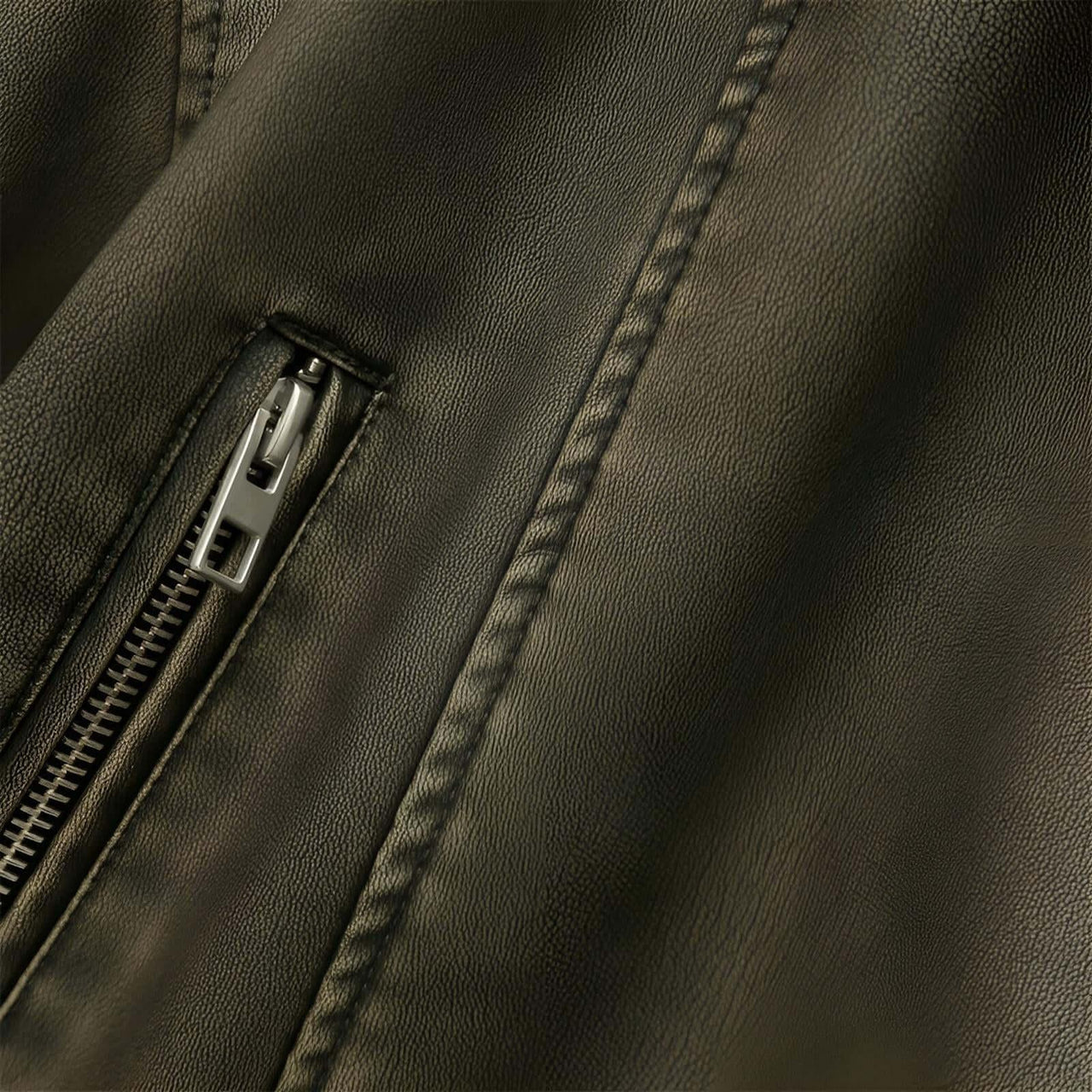 Women's Vintage Loose Faux Leather Short Jacket with Belt -, Jackets , Drestiny , Australia, Black, Jackets, L, M, New Zealand, S, United Kingdom, United States, XL, XS , Drestiny , www.shopdrestiny.com