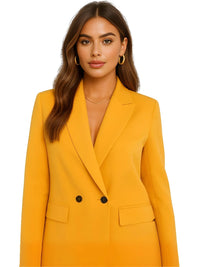 Thumbnail for Office Chic Women's Double Breasted Blazer - In 16 Colors!