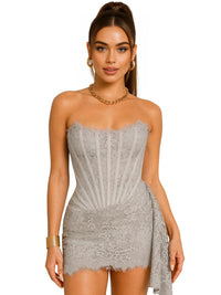 Thumbnail for Luxury Lace Birthday Dress for Women