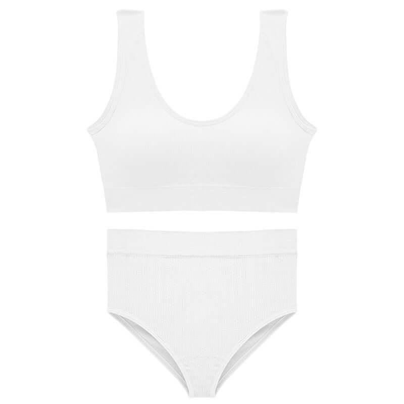 Sexy Seamless Bra + High Waist Panties Set -, Bra Sets , Drestiny , Australia, Black, Bra & Underwear Sets, Bras, Canada, Dark Red, Gender_Women, L, Light Blue, M, New Zealand, Nude, S, United Kingdom, United States, White, XL , Drestiny , www.shopdrestiny.com