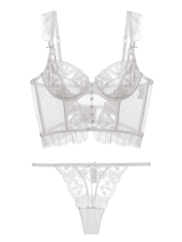 Thumbnail for Women's French Push Up Brassiere and Panties Set - New Red Color! -, Bra & Panties Set , Drestiny , Australia, Black, Bra & Underwear Sets, Canada, L, M, New Zealand, Red, S, United Kingdom, United States, White, XL , Drestiny , www.shopdrestiny.com