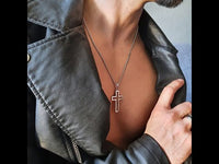 Discover the perfect accessory for men - this Stainless Steel Cross Pendant Necklace! Shop at Drestiny and enjoy Free Shipping, with the added bonus of us paying the tax. As seen on FOX, NBC, CBS. Hurry, save up to 50% before it's too late!