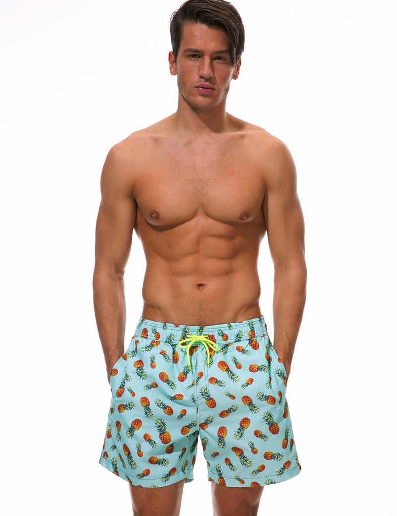 Men's Cool Print Swim Trunks -, Shorts , Drestiny , 4XL, Australia, Blue, Canada, FR, Green, L, M, Navy, New Zealand, Pink, Red, Swim Shorts, United Kingdom, United States, White, XL, XXL, XXXL , Drestiny , www.shopdrestiny.com