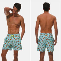Thumbnail for Men's Cool Print Swim Trunks -, Shorts , Drestiny , 4XL, Australia, Blue, Canada, FR, Green, L, M, Navy, New Zealand, Pink, Red, Swim Shorts, United Kingdom, United States, White, XL, XXL, XXXL , Drestiny , www.shopdrestiny.com